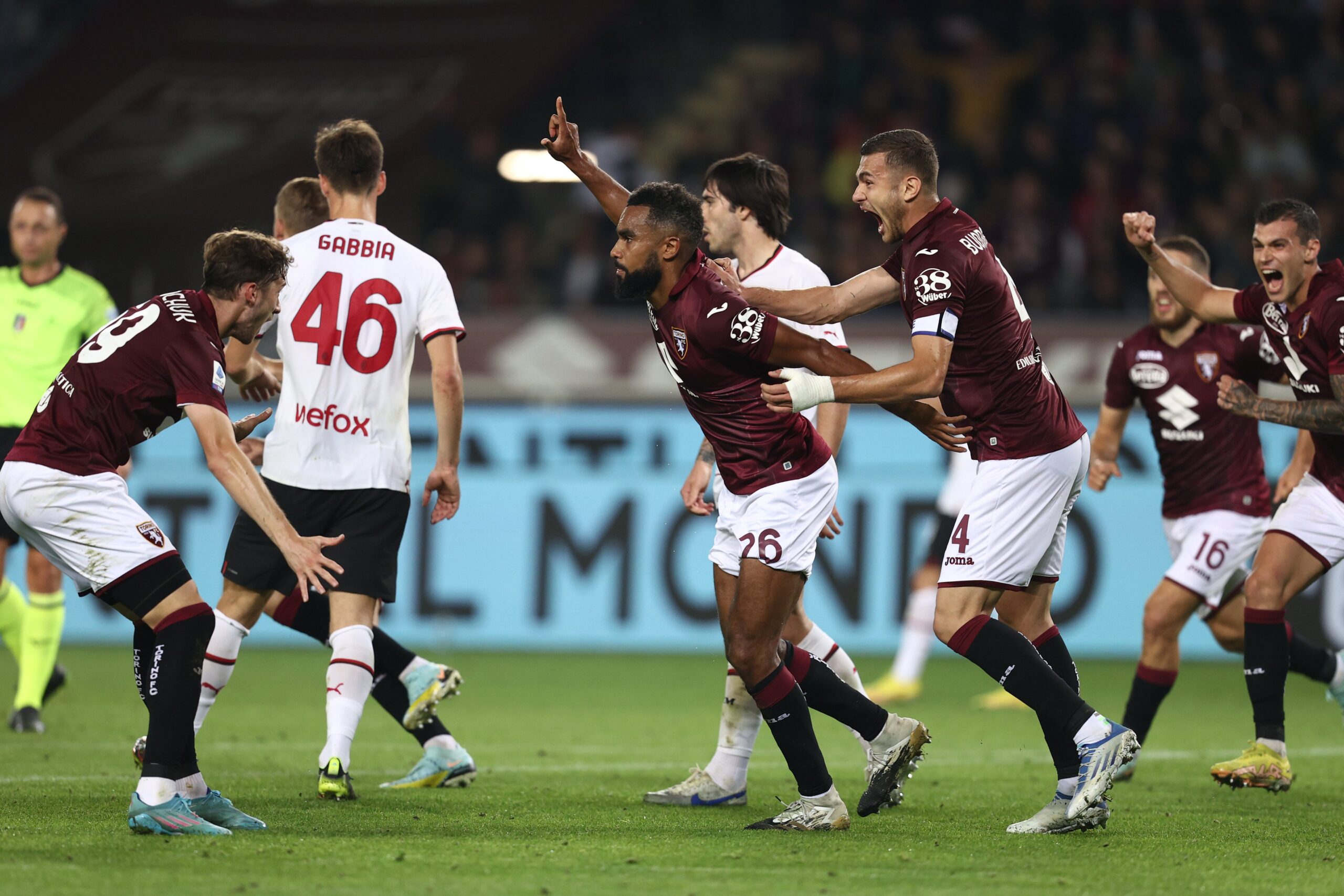 Torino beat AC Milan