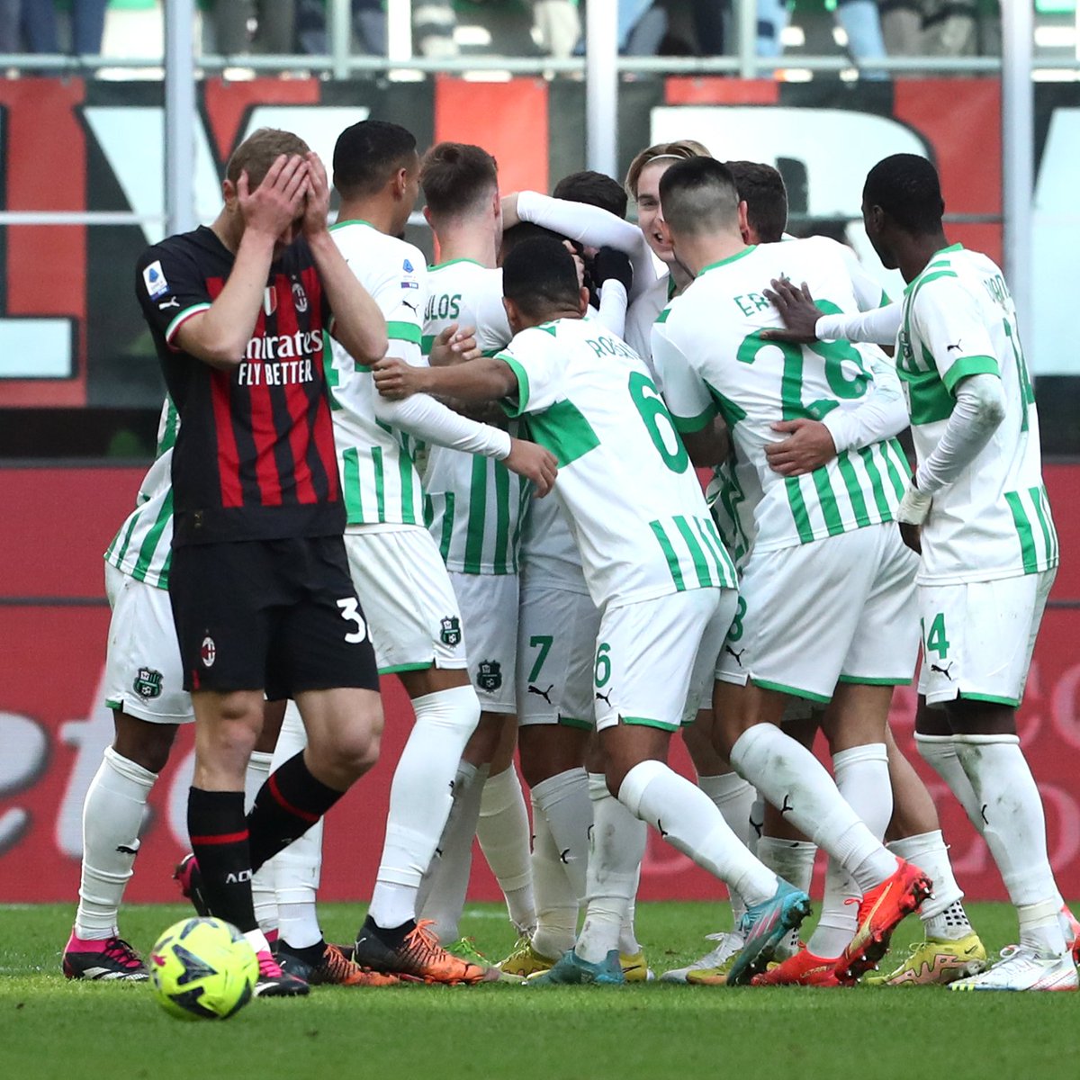 AC Milan 2-5 Sassuolo
