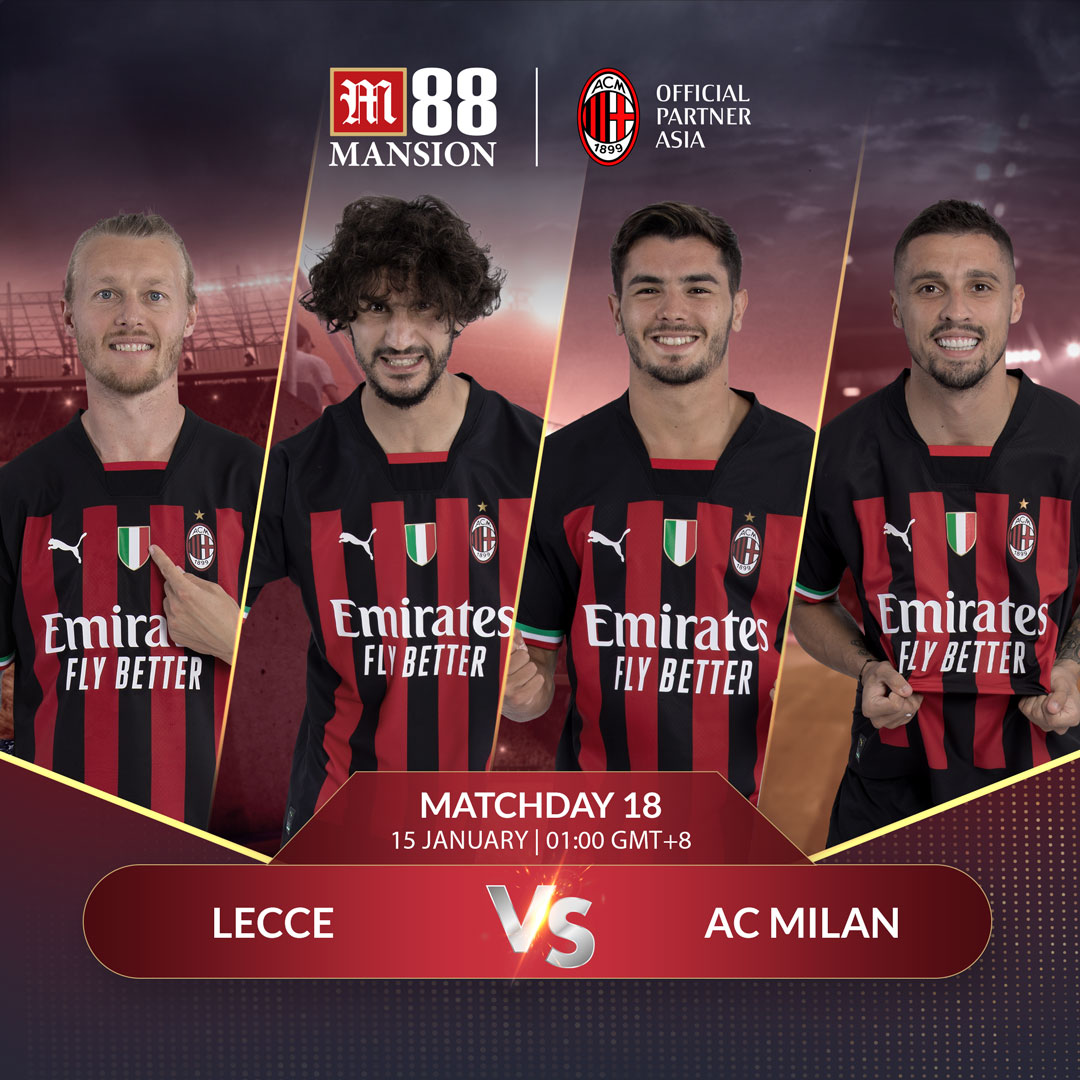 2022-23 Italian Serie A Lecce vs AC Milan