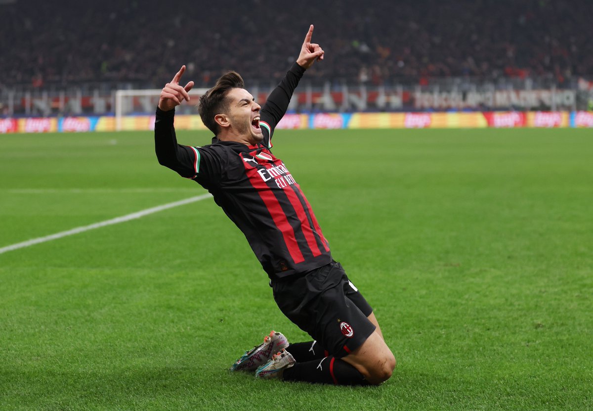 Diaz scored AC Milan first goal of round of 16