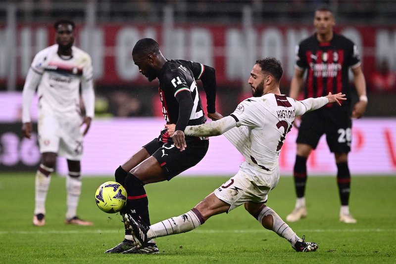 Milan 1-1 Salernitana