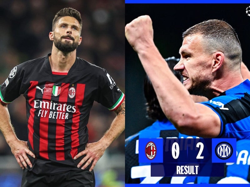 AC 0-2 Inter - Champions league result