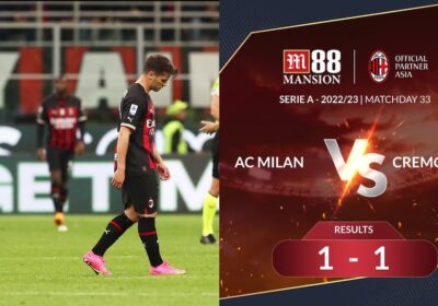 Milan 1-1 Cremonese - Serie A result