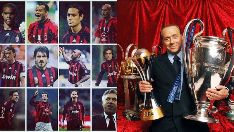 AC Milan Best XI from Berlusconi's era