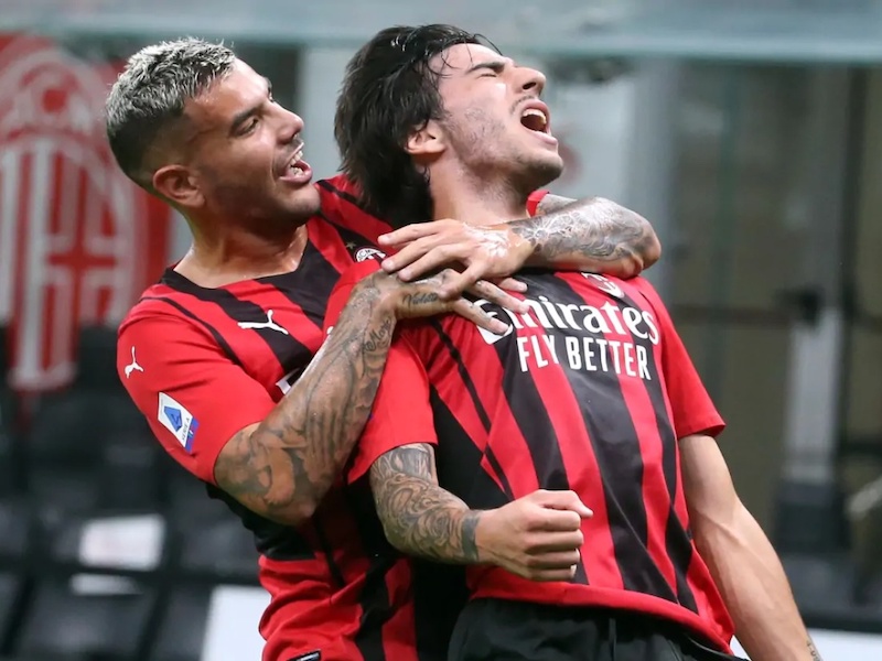 Milan may end up selling both Tonali and Theo Henrnandez