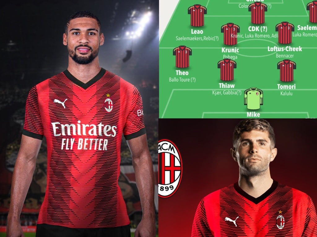 Milan potential XI next season