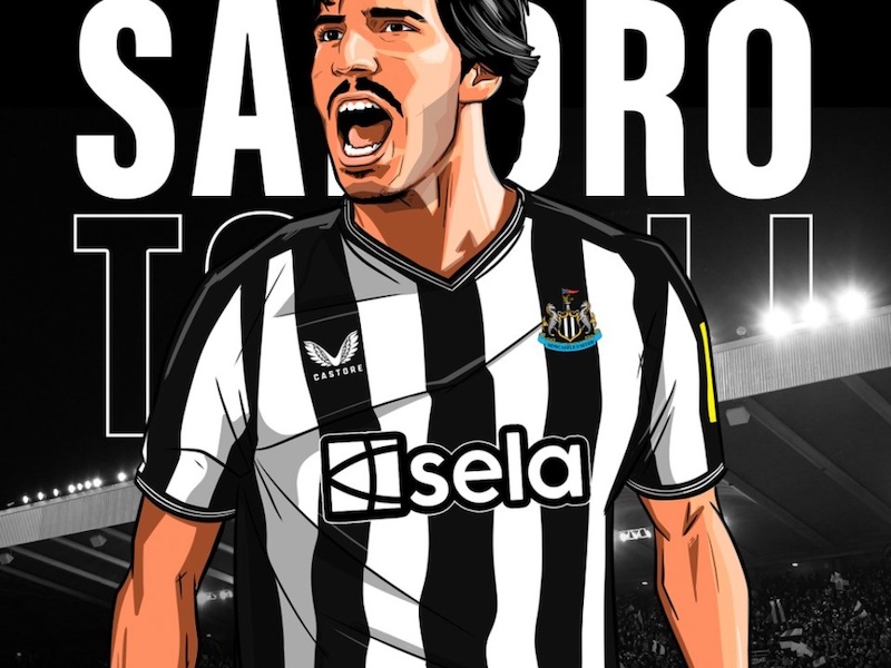 Sandro Tonali joins Newcastle