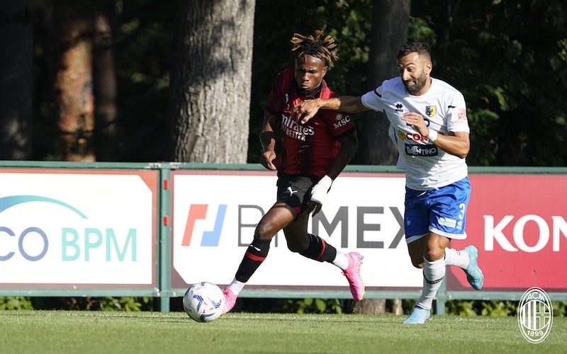 Chukwueze in Milan frienldy