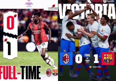 Milan 0-1 Barcelona - Friendly Highlights