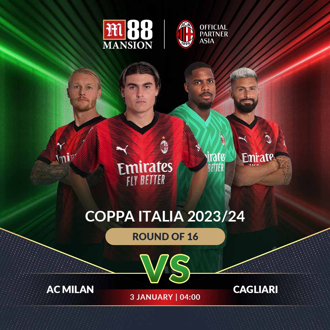 Coppa Italia - AC Milan vs Cagliari