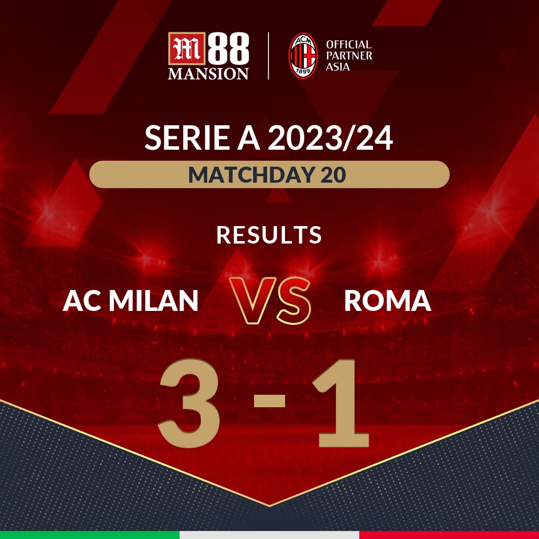 AC Milan 3-1 AS Roma