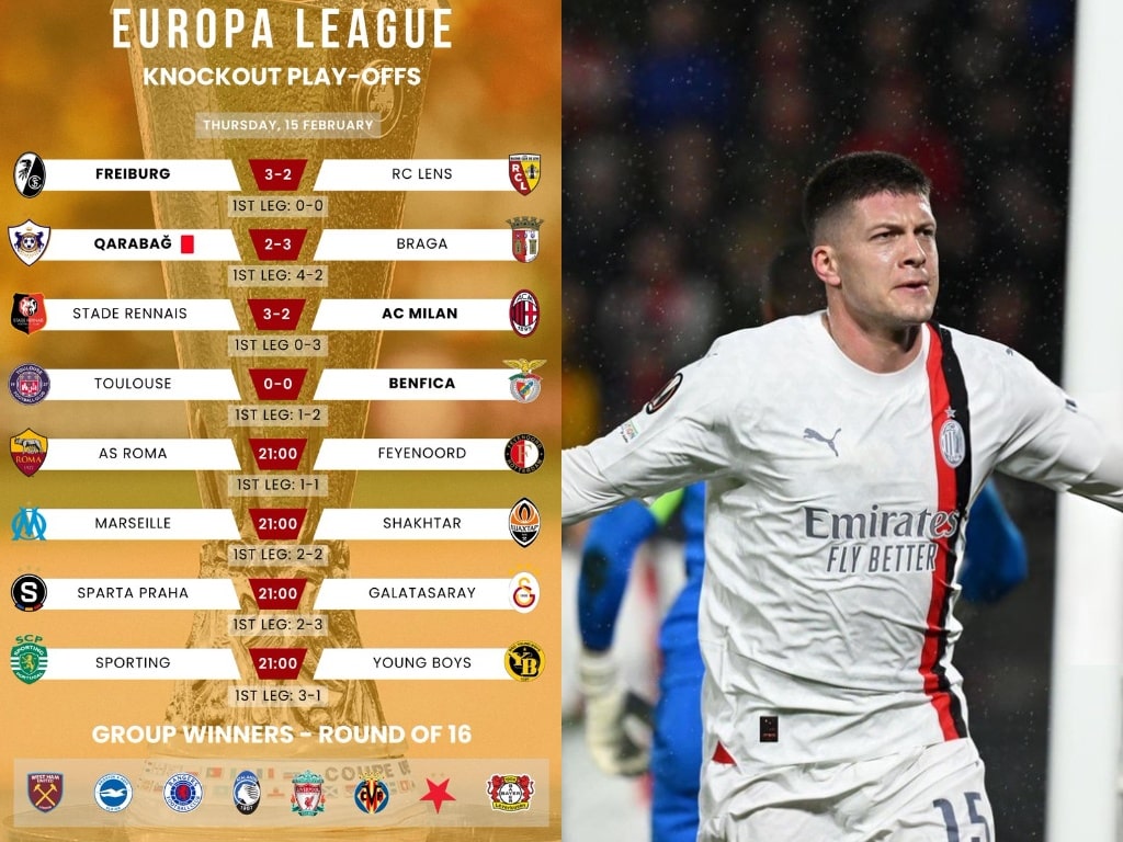 Europa League Highlights - AC Milan advanced to Last-16