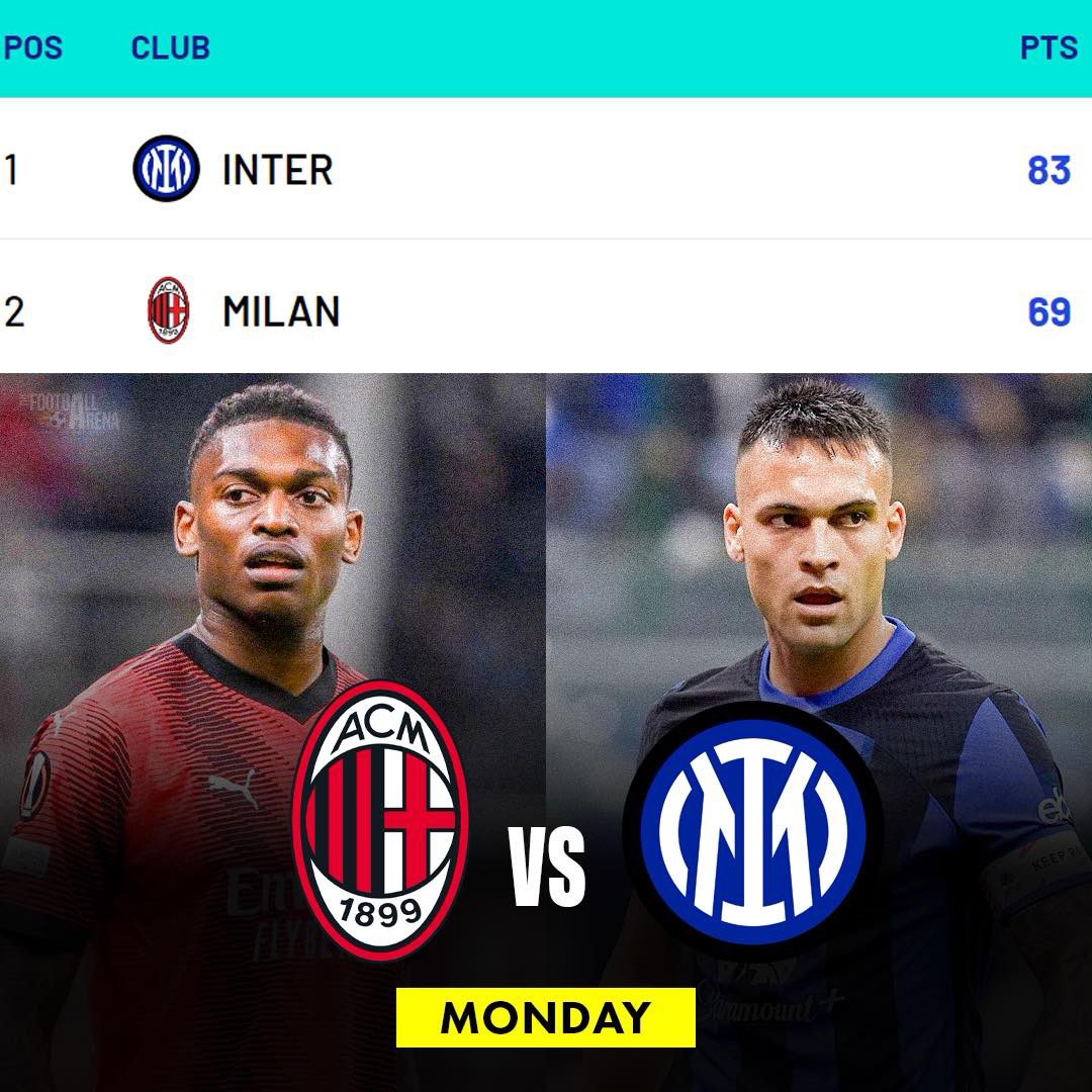 AC Milan vs Inter Milan
